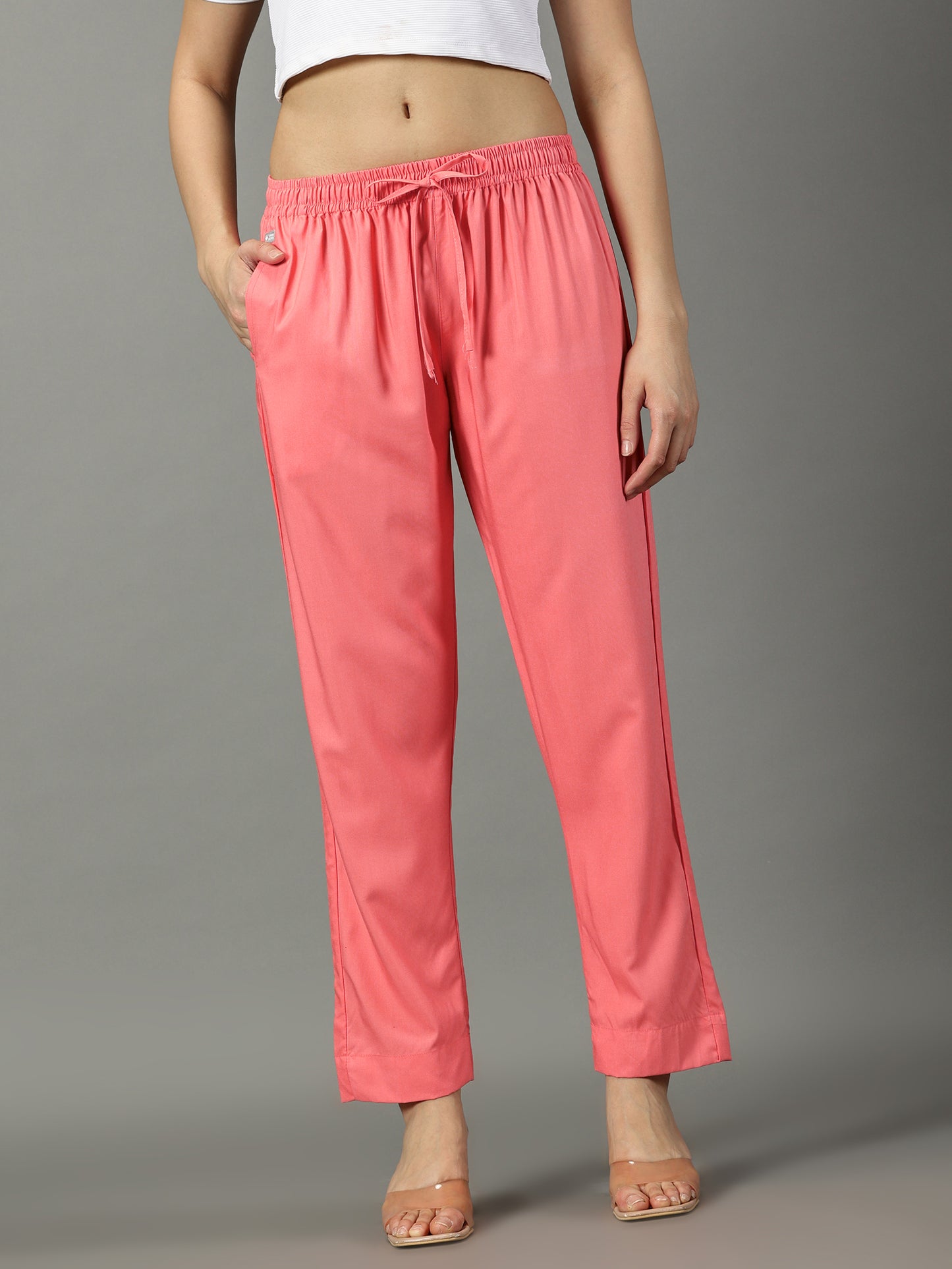 Coral Palazzo Pant