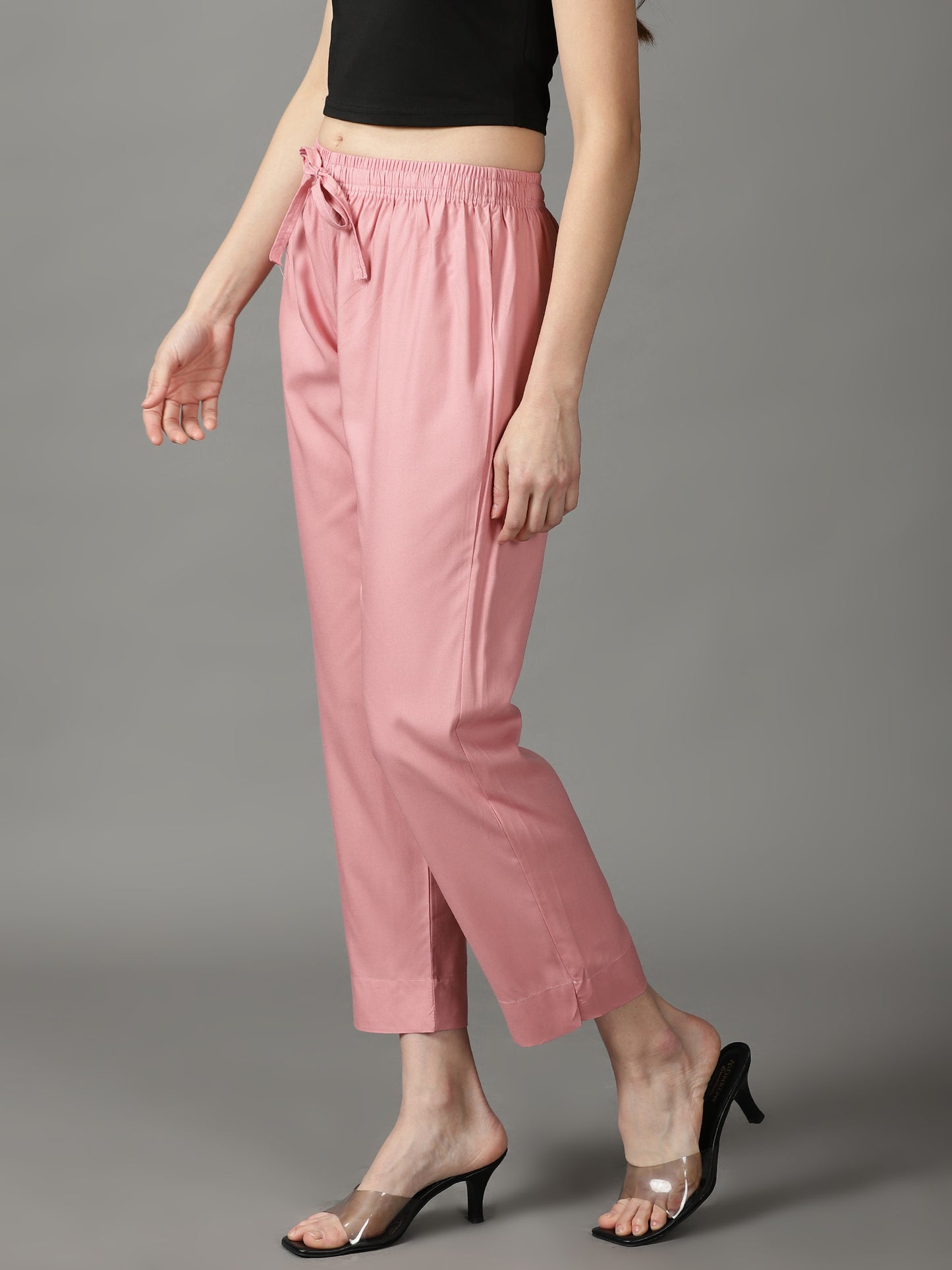 Peach Palazzo Pants