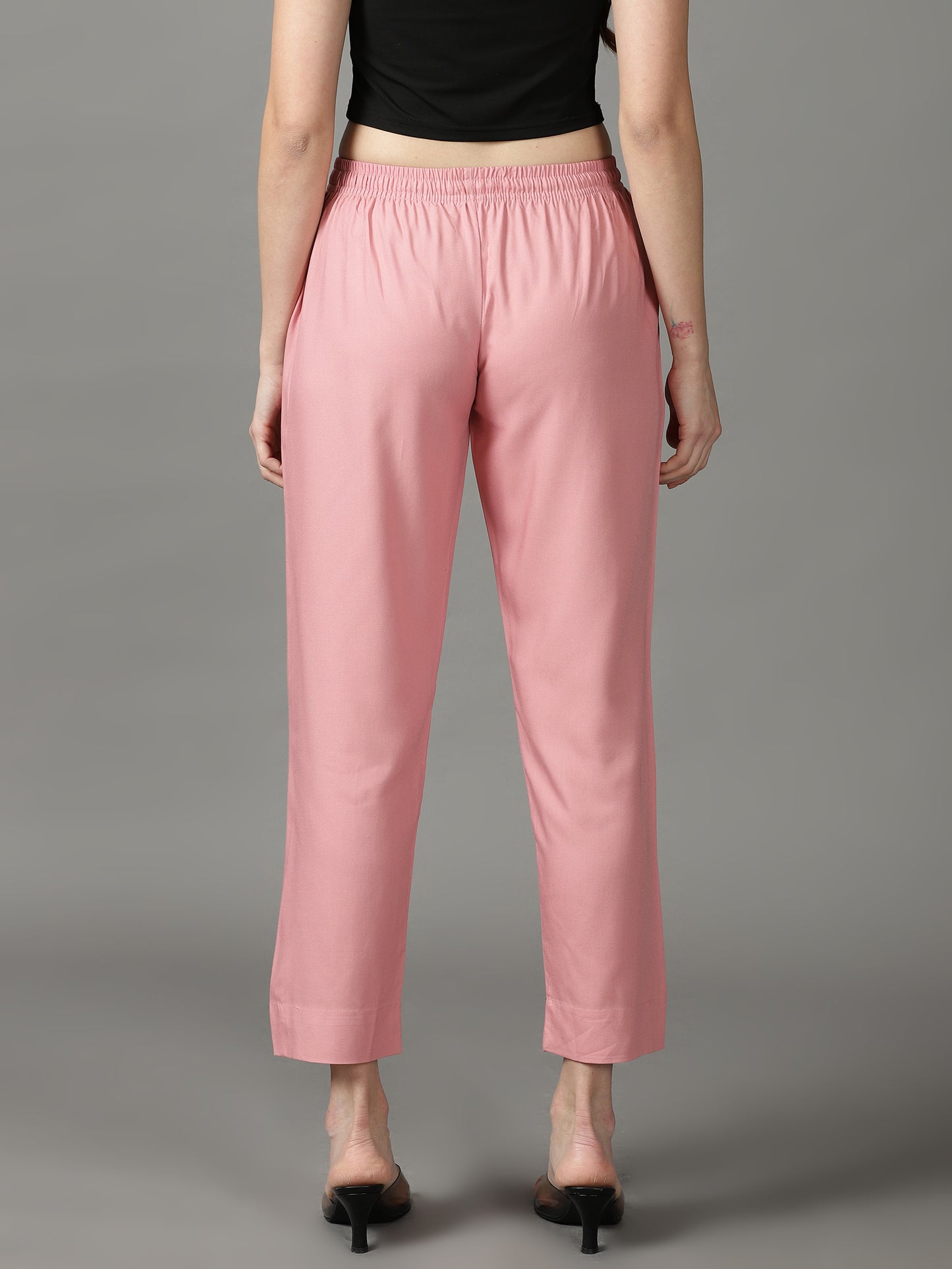 Peach Palazzo Pants