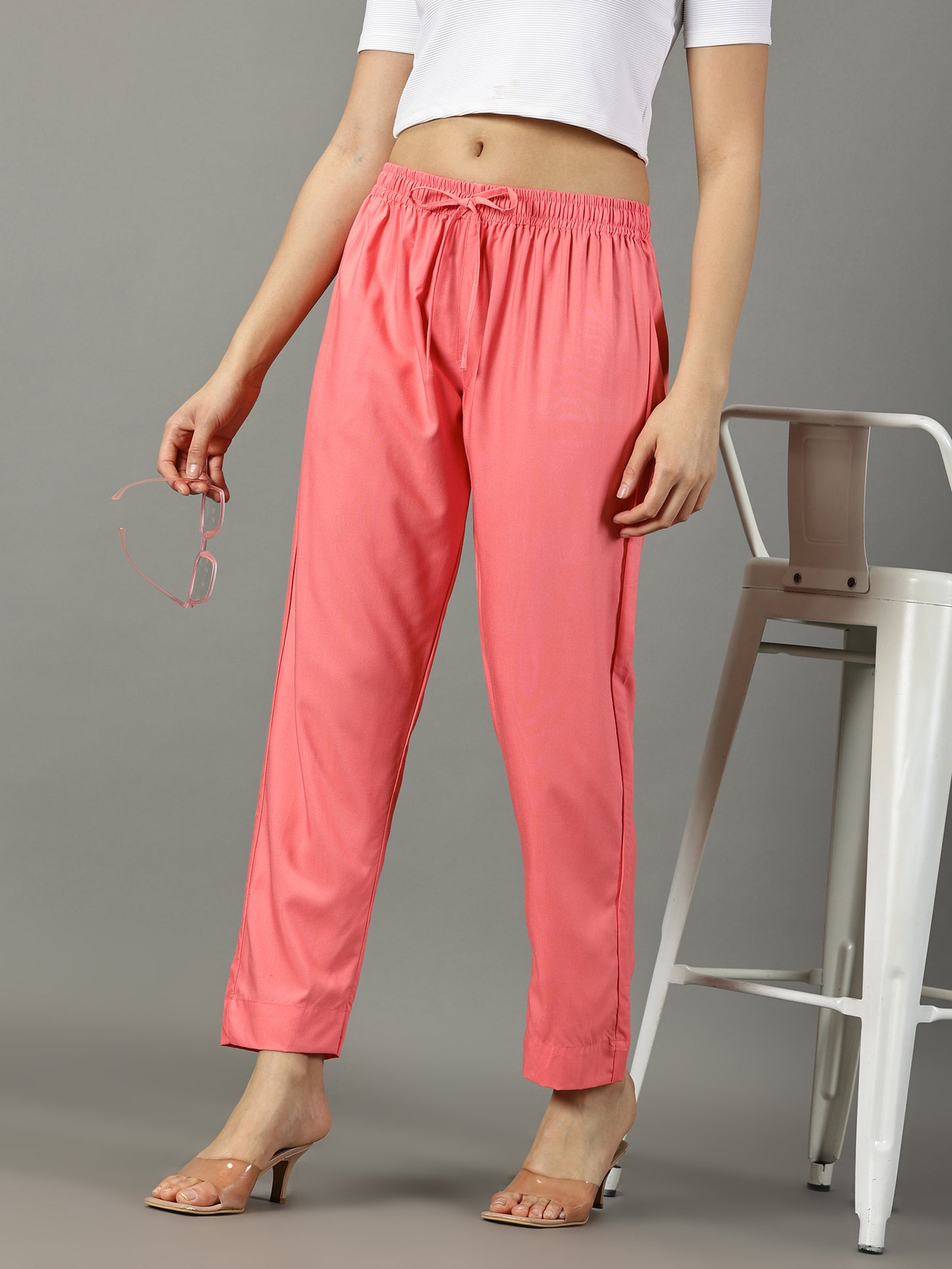 Coral Palazzo Pant